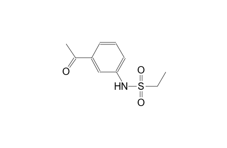 N-(3-acetylphenyl)ethanesulfonamide