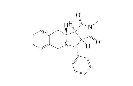 2,3,3a.alpha.,4.alpha.,6,11,11a.beta.,11b.alpha.-octahydro-2-methyl-4-phenyl-1H-pyrrolo[3',4':3,4]pyrrolo-[1,2-b]isoquinoline-1,3-dione