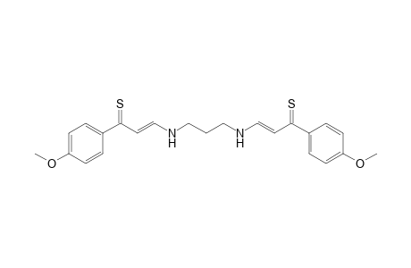 N,N'-Bis[2-(p-methoxythiobenzoyl)vinyl]propane-1,3-diamine