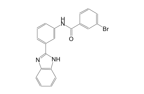 N-[3-(1H-benzimidazol-2-yl)phenyl]-3-bromobenzamide