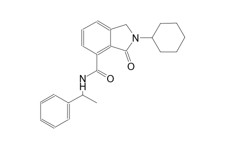 1H-isoindole-4-carboxamide, 2-cyclohexyl-2,3-dihydro-3-oxo-N-(1-phenylethyl)-