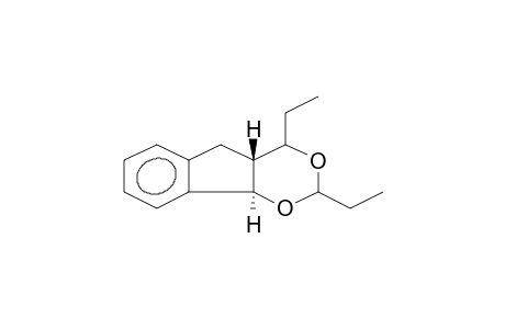 TRANS-2,4-DIETHYLINDANO[1,2-D]-1,3-DIOXANE