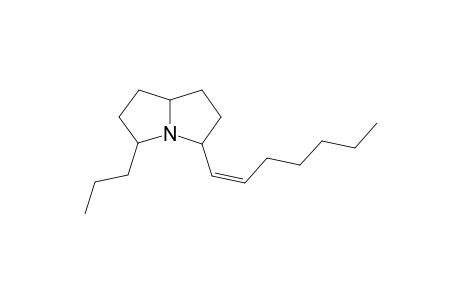 3-(Heptenyl)-5-propyl-pyrrolizidine
