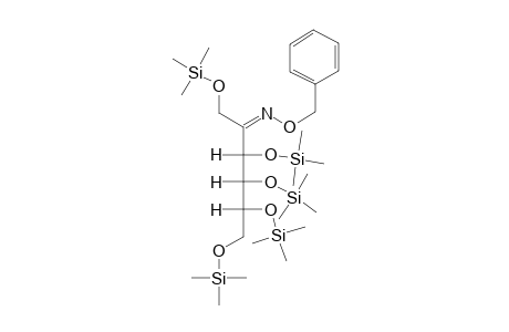 D-Psicose, pentakis(trimethylsilyl) ether, benzyloxime (isomer 2)