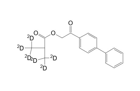 Propanoic-3,3,3-D3 acid, 2-(methyl-D3)-, 2-[1,1'-biphenyl]-4-yl-2-oxoethyl ester