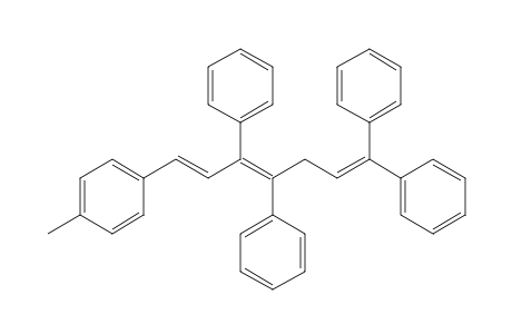 1,1,4,5-Tetraphenyl-7-(p-methylphenyl)hepta-1,4,6-triene