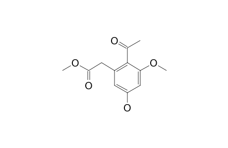 METHYL-2-ACETYL-5-HYDROXY-3-METHOXYPHENYLACETATE