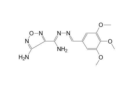 1,2,5-oxadiazole-3-carbohydrazonamide, 4-amino-N'-[(E)-(3,4,5-trimethoxyphenyl)methylidene]-