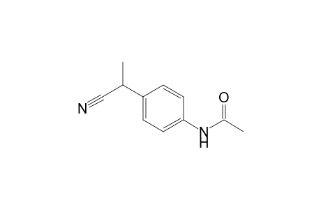 N-[4-(1-cyanoethyl)phenyl]acetamide