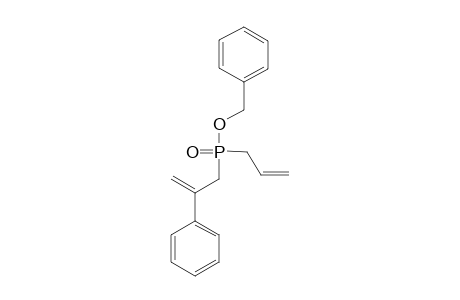 ALLYL-(2-PHENYLALLYL)-PHOSPHINIC-ACID-BENZYLESTER