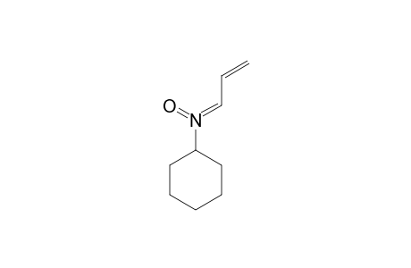 1-Propen-3-imine, N-cyclohexyl-, N-oxide