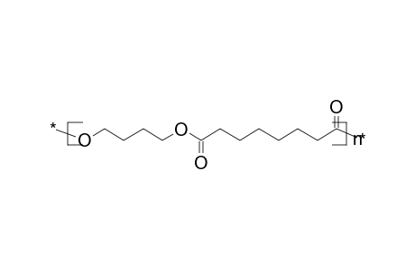 Poly(tetramethylene suberate)