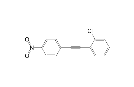Benzene, 1-chloro-2-[(4-nitrophenyl)ethynyl]-