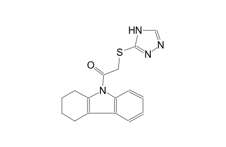 9-[(4H-1,2,4-triazol-3-ylsulfanyl)acetyl]-2,3,4,9-tetrahydro-1H-carbazole