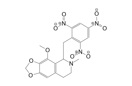 4-methoxy-6-methyl-5-(2,4,6-trinitrobenzyl)-5,6,7,8-tetrahydro[1,3]dioxolo[4,5-g]isoquinoline