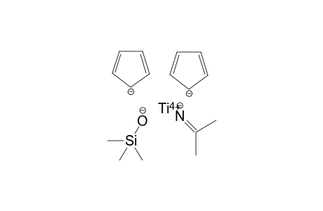 titanium(IV) dicyclopenta-2,4-dien-1-ide propan-2-ylideneamide trimethylsilanolate