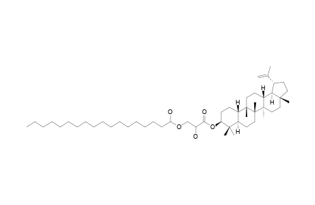 3-O-[(1''-HYDROXYOCTADECYLOXY)-2'-HYDROXYPROPANOYL]-LUPEOL