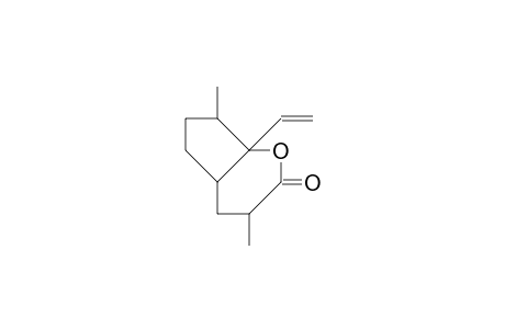 4b,9a-Dimethyl-1b-vinyl-2-oxo-bicyclo(4.3.0)nonan-3-one