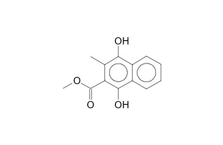 1,4-Dihydroxy-3-methylnaphthalene-2-carboxylic acid, methyl ester