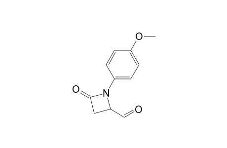 (RS)-1-(4-Methoxyphenyl)-4-oxoazetidine-2-carbaldehyde