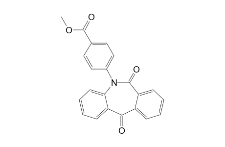 5-[(p-Methoxycarbonyl)phenyl]-5,6-dihydro-11H-dibenzo[b,e]azepin-6,11-dione