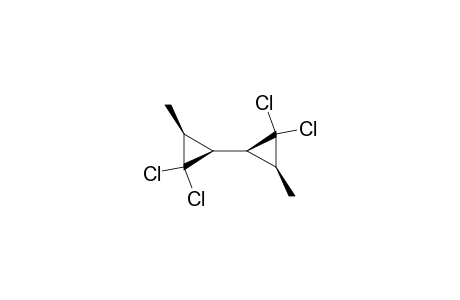 1,1'-Bicyclopropyl, 2,2,2',2'-tetrachloro-3,3'-dimethyl-, [1.alpha.(1'S*,3'S*),3.beta.]-(.+-.)-