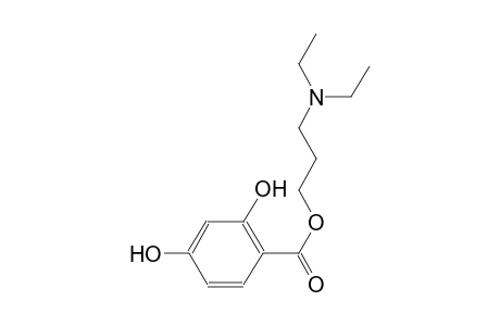 3-(Diethylamino)propyl 2,4-dihydroxybenzoate