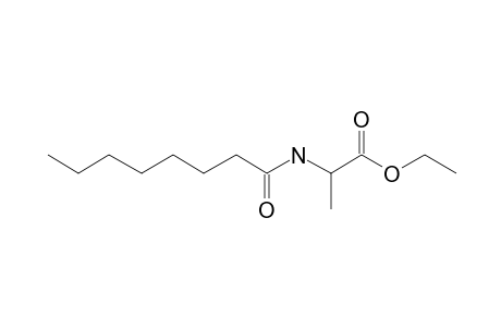 L-Alanine, N-octanoyl-, ethyl ester