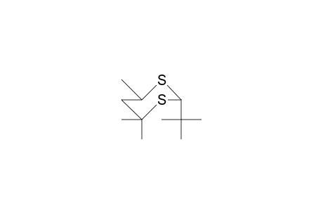 2-tert-Butyl-4,4,trans-6-trimethyl-1,3-dithiane