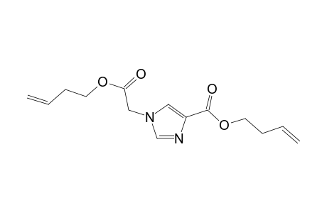 But-3-enyl 1-(but-3-enyloxycarbonylmethyl)-1H-imidazole-4-carboxylate