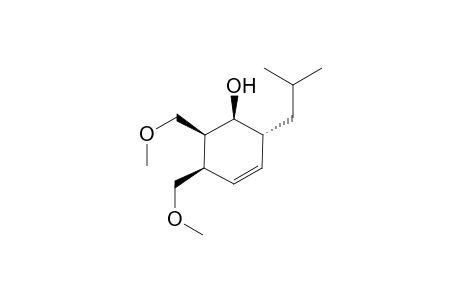 (1S*,2R*,5R*,6S*)-5,6-Bis(methoxymethyl)-2-isobutylcyclohex-3-en-1-ol