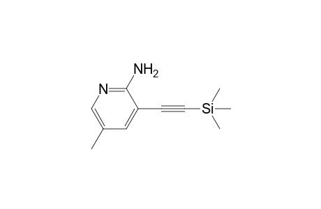 5-methyl-3-(2-trimethylsilylethynyl)-2-pyridinamine
