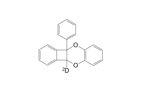 10a-deuterio-4b-phenyl-4b,10a-dihydro-(5,6b)-benzocyclobutadieno-1,4-benzodioxin