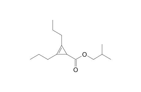 Isobutyl 1,2-dipropyl-1-cyclopropene-3-carboxylate