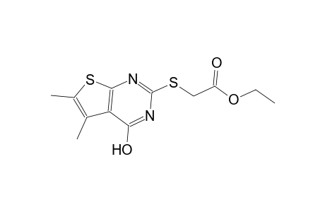 acetic acid, [(4-hydroxy-5,6-dimethylthieno[2,3-d]pyrimidin-2-yl)thio]-, ethyl ester