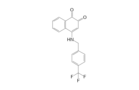 4-[(4'-Trifluoromethylbenzyl)amino]-1,2-naphthalenedione