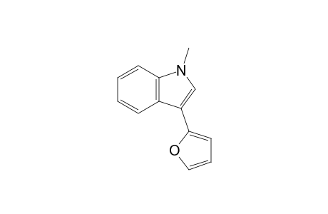 1-Methyl-3-(2-furyl)indole