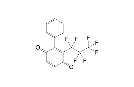 2-(Perfluoropropyl)-3-phenyl-1,4-benzoquinone