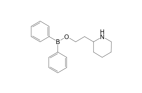diphenyl[2-(2-piperidyl)ethoxy)borane