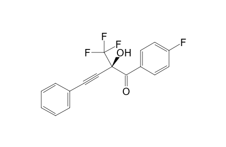 (R)-1-(4-fluorophenyl)-2-hydroxy-4-phenyl-2-(trifluoromethyl)but-3-yn-1-one