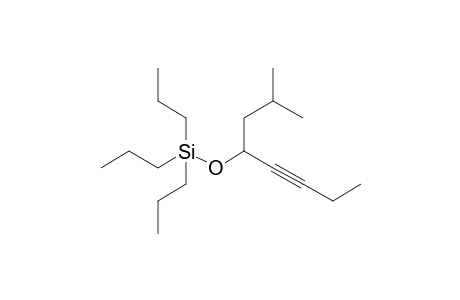 2-Methyl-4-tripropylsilyloxyoct-5-yne