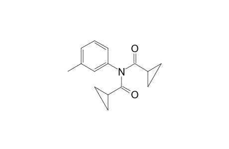 N-(Cyclopropanecarbonyl)-N-(3-methylphenyl)cyclopropanecarboxamide