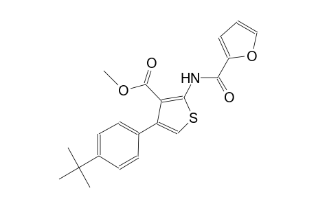 methyl 4-(4-tert-butylphenyl)-2-(2-furoylamino)-3-thiophenecarboxylate