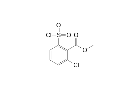 Benzoic acid, 2-chloro-6-(chlorosulfonyl)-, methyl ester