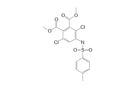 3,6-DICHLORO-4-[(4-METHYLPHENYLSULFONYL)-AMINO]-1,2-BENZOLDICARBOXYLIC-ACID,DIMETHYLESTER