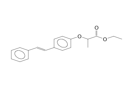 E-4-(1-[Ethoxycarbonyl]-ethoxy)-stilbene