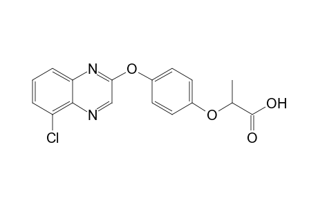 2-[4-(5-chloranylquinoxalin-2-yl)oxyphenoxy]propanoic acid