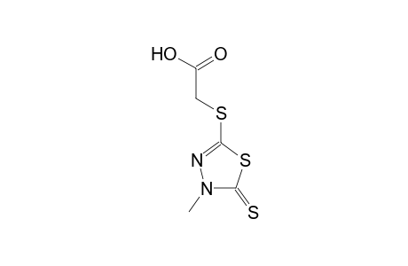 [(4-methyl-5-thioxo-4,5-dihydro-1,3,4-thiadiazol-2-yl)sulfanyl]acetic acid
