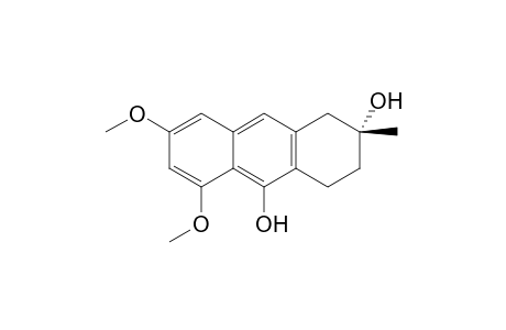 (R)-1,2,3,4-Tetrahydro-3,9-dihydroxy-6,8-dimethoxy-3-methylanthracene