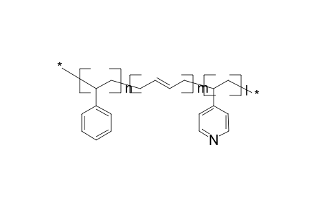 Polystyrene-b-polybutadiene-b-poly(4-vinylpyridine), 57:24:19